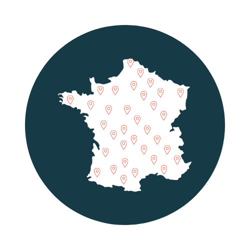 Des offres disponibles partout en France