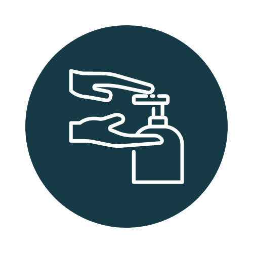 Stockage logistique gel hydroalcoolique COVID produits d'hygiène et de santé
